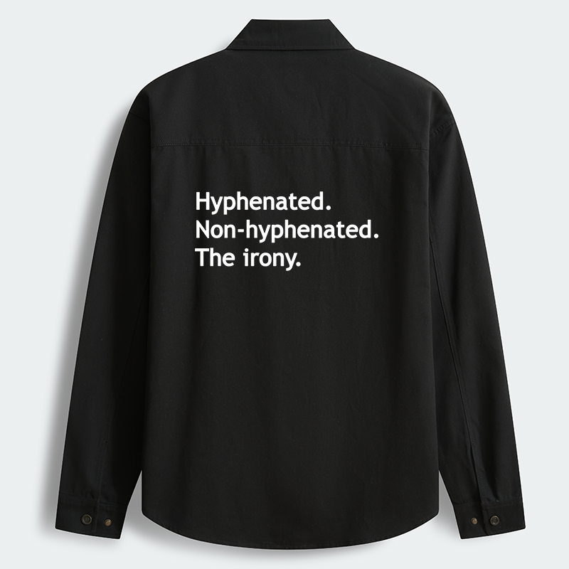 Tokyo-Tiger Hyphenated Funny Men's Corduroy Work Jacket