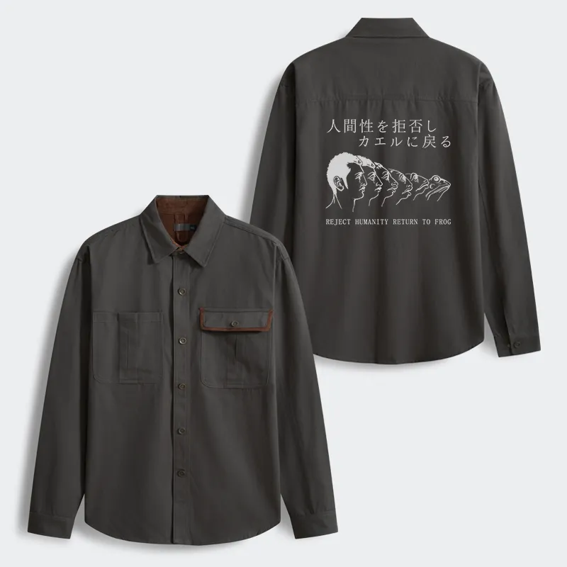 Tokyo-Tiger Return To Frog Men's Corduroy Work Jacket
