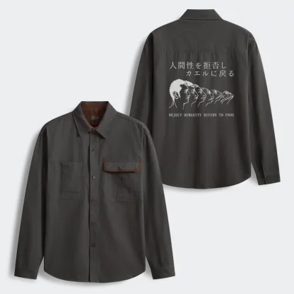Tokyo-Tiger Return To Frog Men's Corduroy Work Jacket