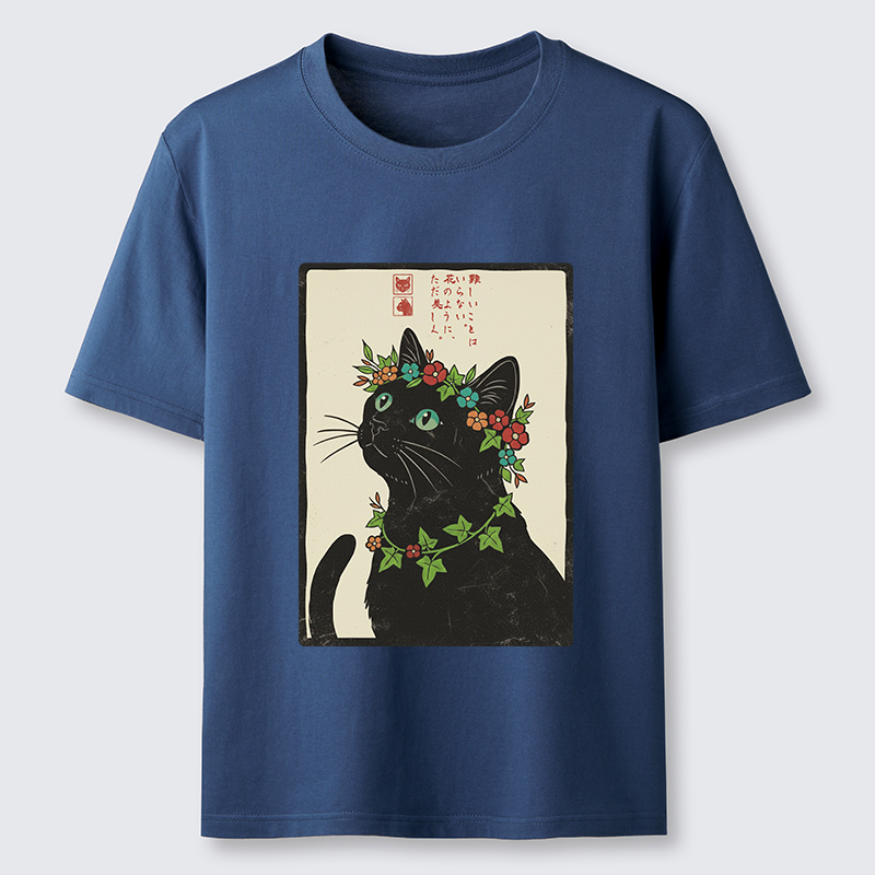Tokyo-Tiger The Flower-Crowned Cat Classic T-Shirt