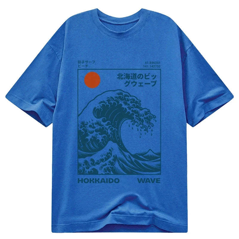 Tokyo-Tiger Hokkaido Wave Japan Classic T-Shirt