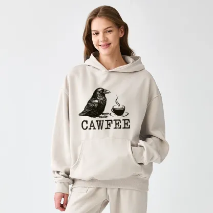 Tokyo-Tiger Cawfee Funny Japan Meme Aldult Fleece Hoodie