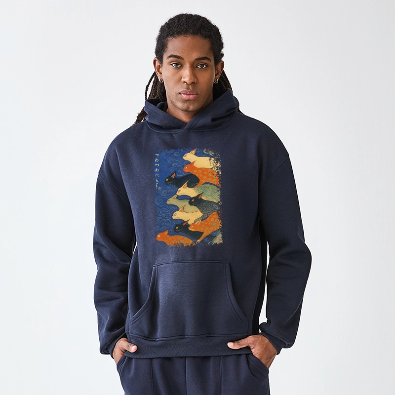 Tokyo-Tiger Claw-some Ninja Aldult Fleece Hoodie
