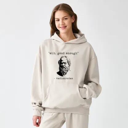 Tokyo-Tiger Mediocrates Meme Aldult Fleece Hoodie