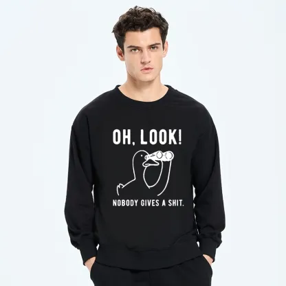 Tokyo-Tiger No One Cares About The Duck Classic Sweatshirt