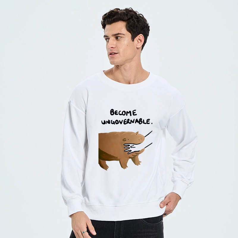 Tokyo-Tiger Moo Deng Bites Someone's Arm Classic Sweatshirt