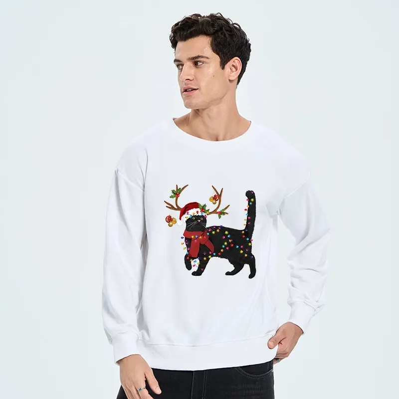 Tokyo-Tiger Christmas Black Cat Classic Sweatshirt