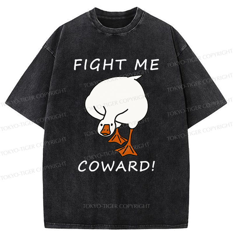 Tokyo-Tiger Philosophy Of A Fighter Goose Washed T-Shirt