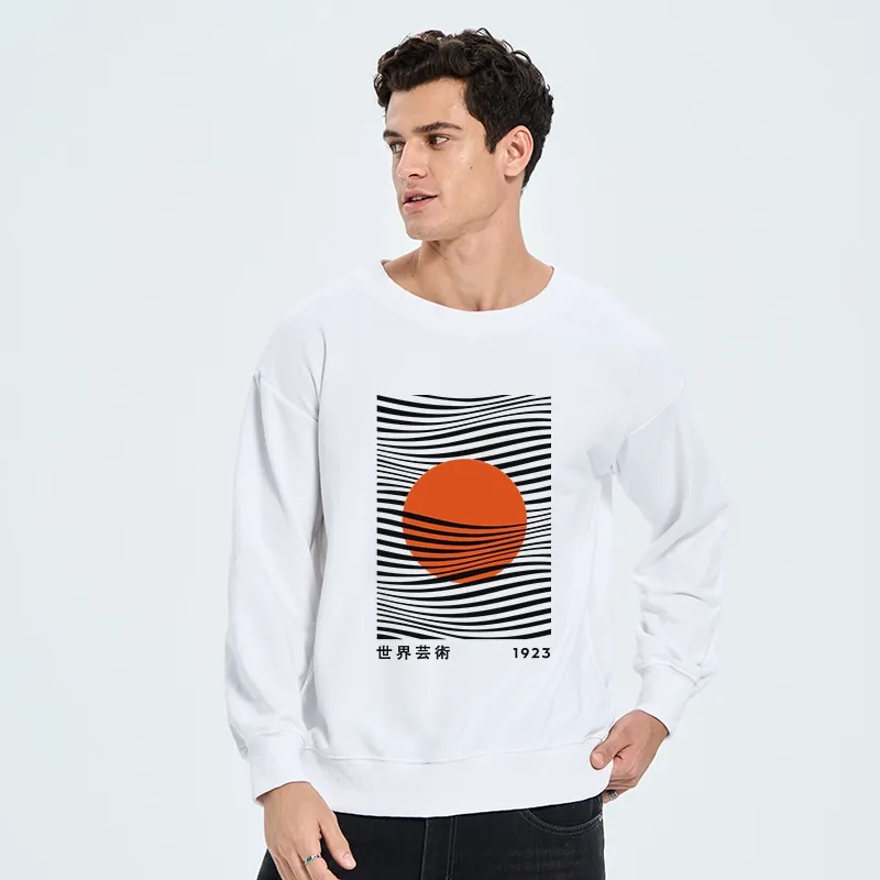 Tokyo-Tiger Minimalist Art Sun Classic Sweatshirt