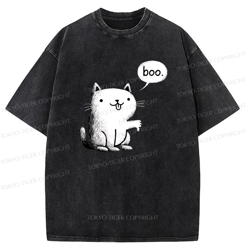 Tokyo-Tiger The Judgment Cat Washed T-Shirt