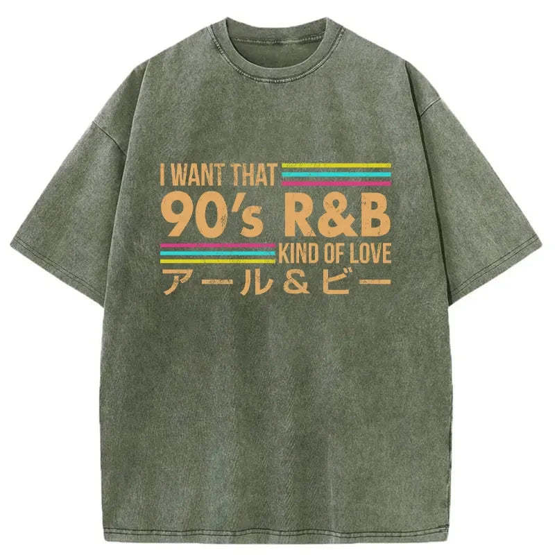 Tokyo-Tiger 90'S R&B Japanese Washed T-Shirt-tokyo-tiger