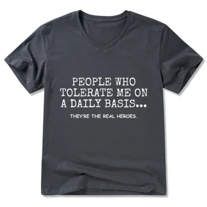 Tokyo-Tiger Anyone Who Puts Up With Me Is A Hero Classic T-Shirt