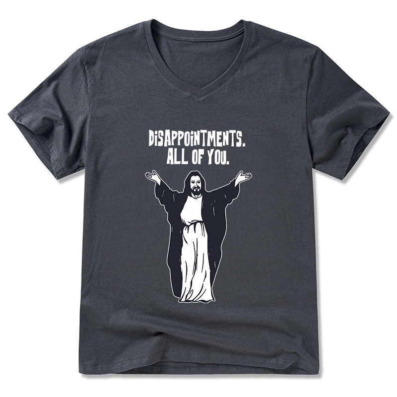 Tokyo-Tiger God Gives Disappointment V-Neck Classic T-Shirt