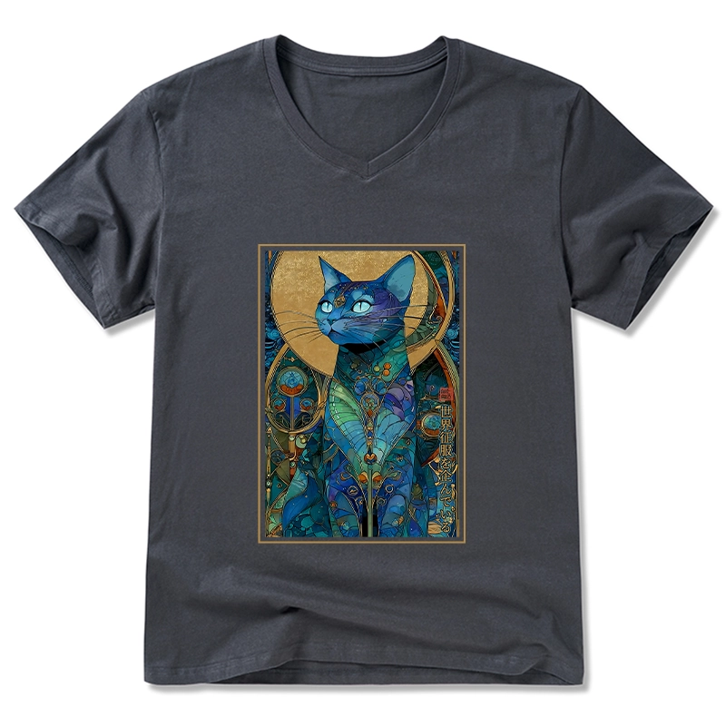 Tokyo-Tiger The Cat’s Plan To Rule Them All V-Neck Classic T-Shirt