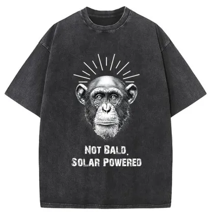 Tokyo-Tiger Human Body Solar Panel Washed T-Shirt