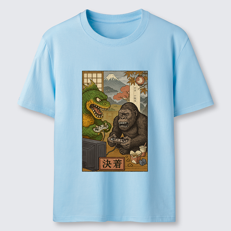 Tokyo-Tiger Monsters Play Games Classic T-Shirt