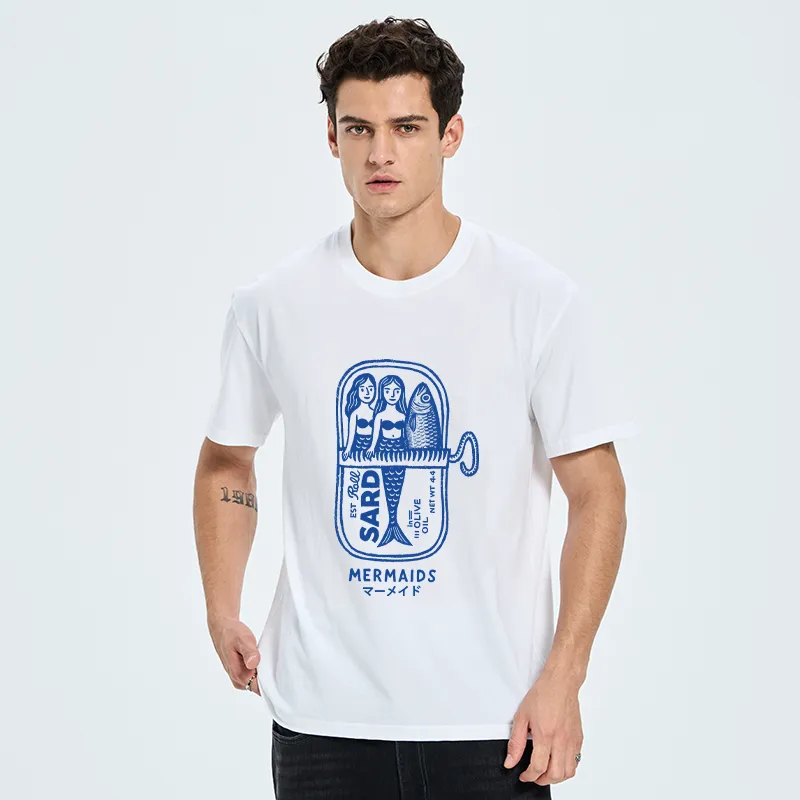 Tokyo-Tiger Mermaid Can Classic T-Shirt