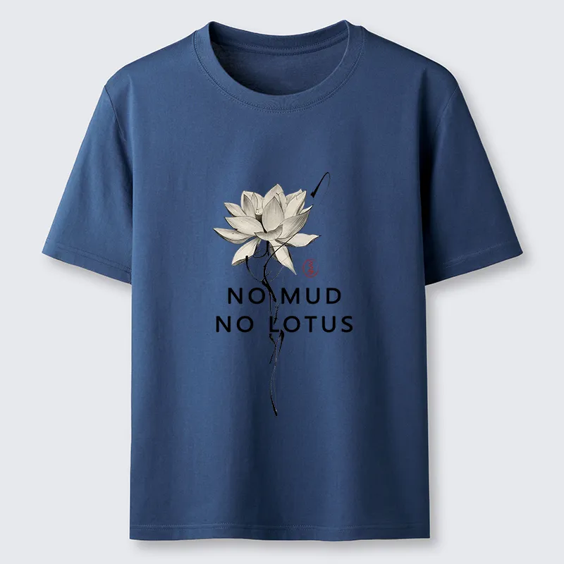 Tokyo-Tiger Japanese Zen Lotus Classic T-Shirt