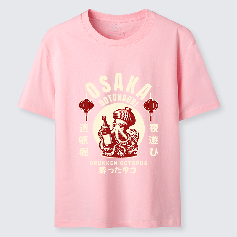 Tokyo-Tiger Retro Osaka Octopus Classic T-Shirt