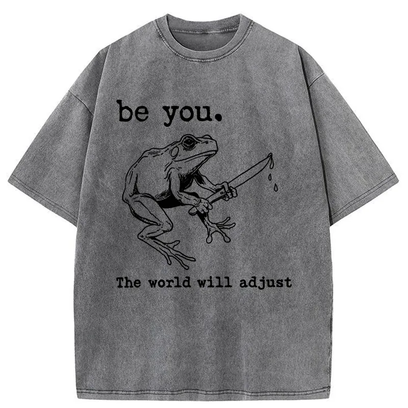Tokyo-Tiger Be Yourself Washed T-Shirt