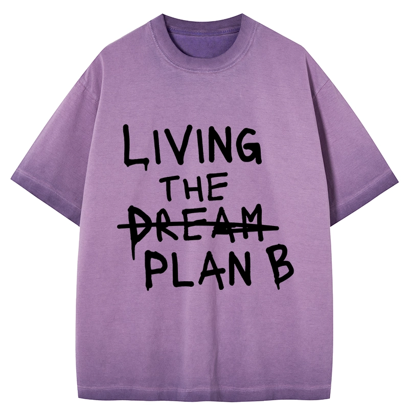 Tokyo-Tiger Implement Plan B Gradient Washed T-Shirt