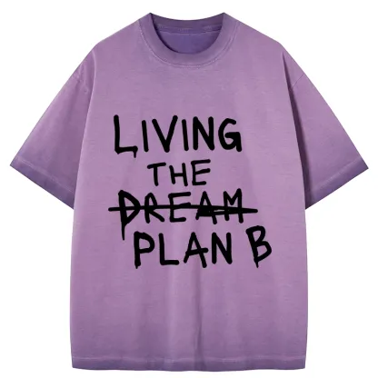 Tokyo-Tiger Implement Plan B Gradient Washed T-Shirt