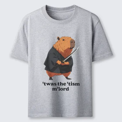 Tokyo-Tiger Focused Samurai Capybara Classic T-Shirt