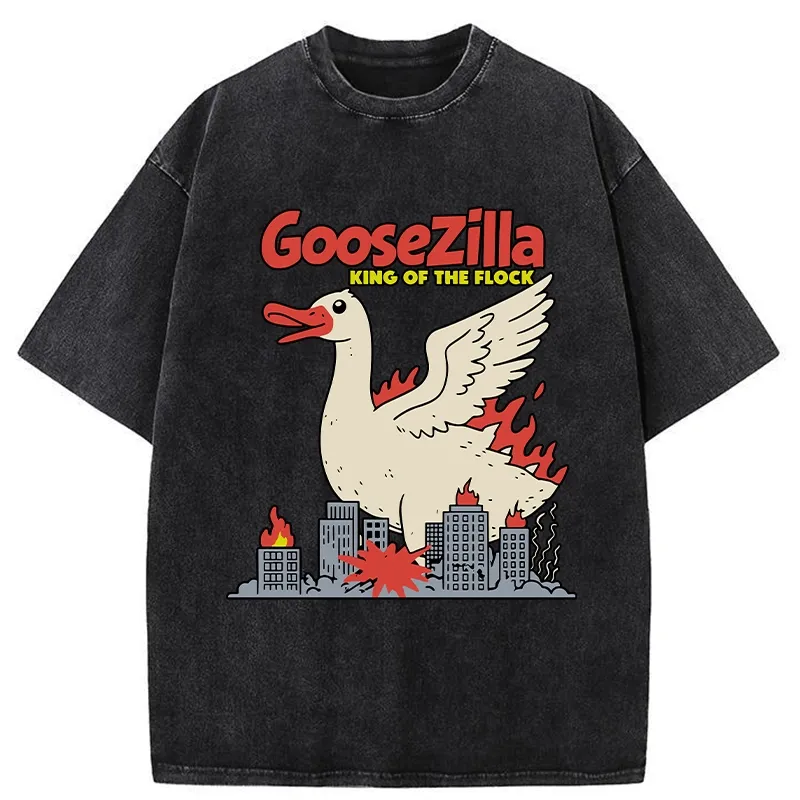 Tokyo-Tiger King Of The Flock Washed T-Shirt Sale