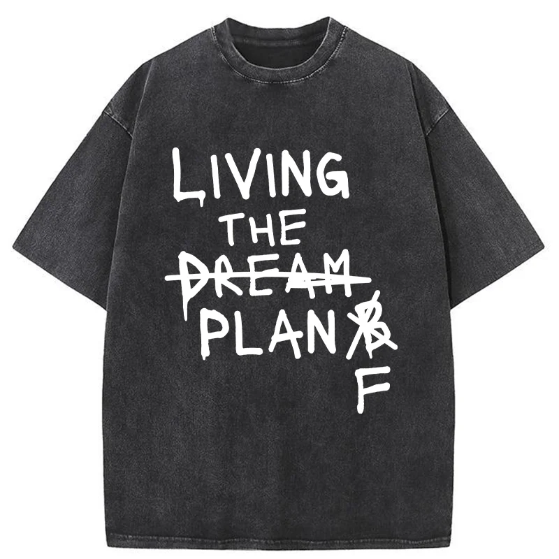 Tokyo-Tiger Dream Fails Adopt Plan F Washed T-Shirt