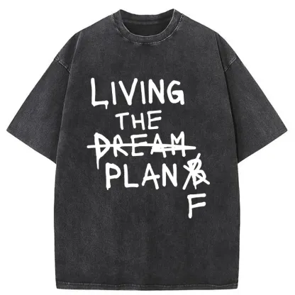 Tokyo-Tiger Dream Fails Adopt Plan F Washed T-Shirt
