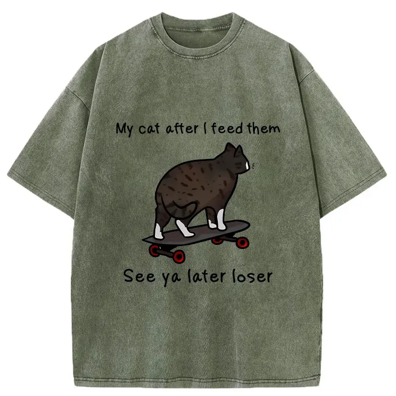 Tokyo-Tiger Cat That Walked Away After Eating Washed T-Shirt