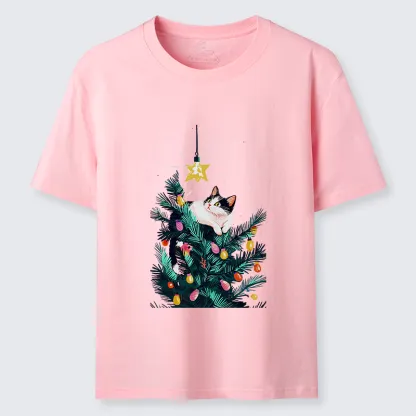 Tokyo-Tiger Cute Christmas Cat Japan Classic T-Shirt
