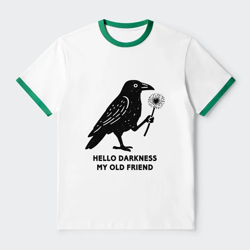 [Copy]Tokyo-Tiger Which One Should I Wear Today Contrast Trim T-Shirt