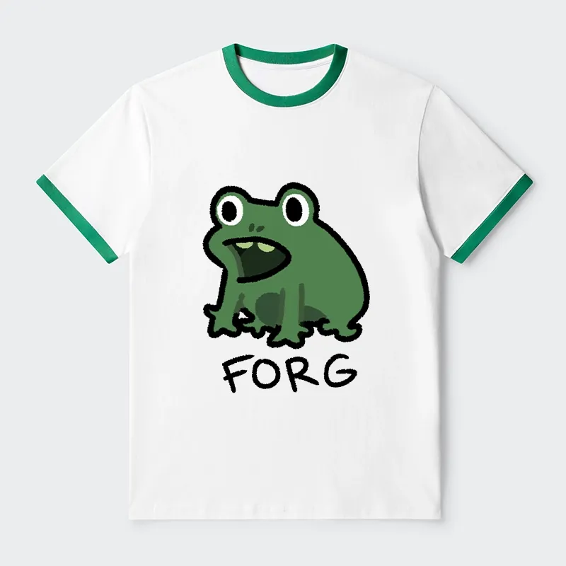 Tokyo-Tiger Funny Forg Japan Trim T-Shirt