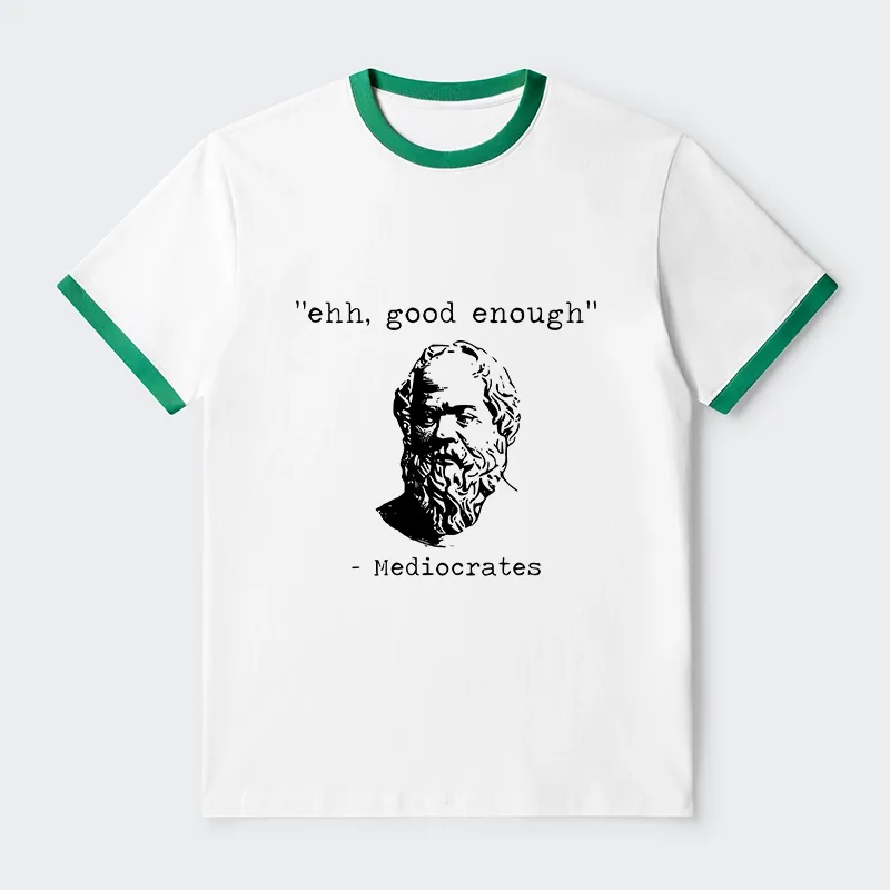 Tokyo-Tiger Mediocrates Meme Trim T-Shirt