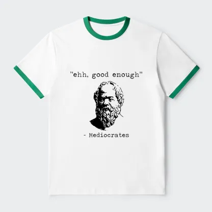 Tokyo-Tiger Mediocrates Meme Trim T-Shirt