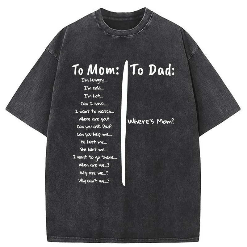 Tokyo-Tiger Conversations With Parents Washed T-Shirt