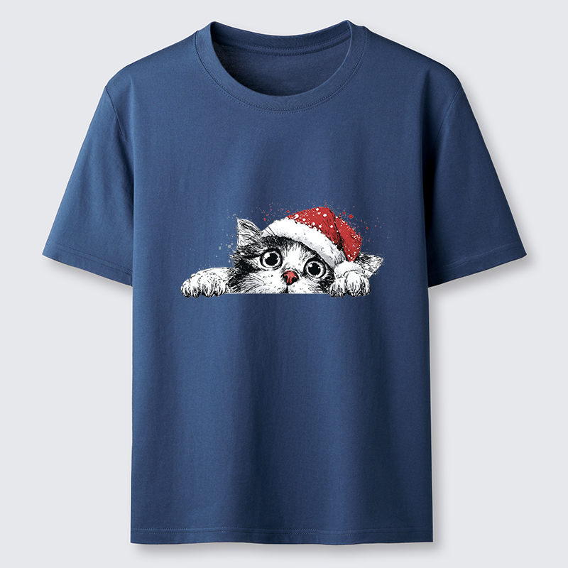 Tokyo-Tiger The Curious Christmas Cat Classic T-Shirt