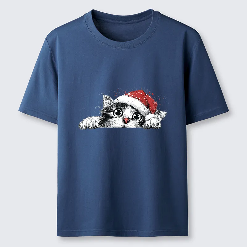 Tokyo-Tiger The Curious Christmas Cat Classic T-Shirt