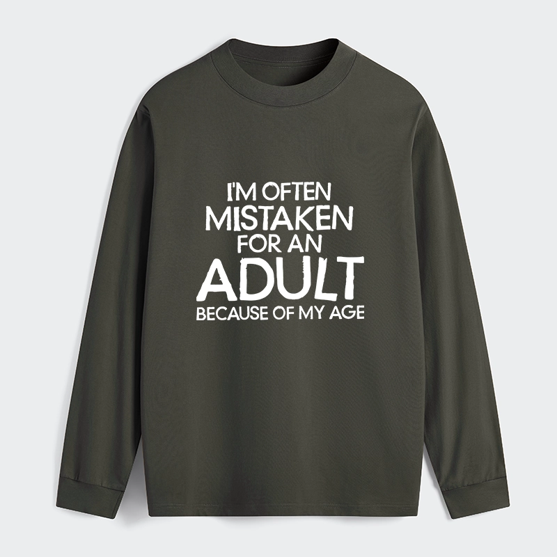 Tokyo-Tiger Old In Age But Young At Heart Classic Long Sleeve T-Shirt