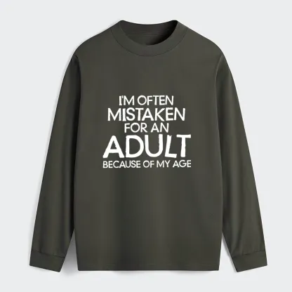 Tokyo-Tiger Old In Age But Young At Heart Classic Long Sleeve T-Shirt