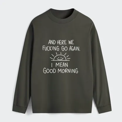 Tokyo-Tiger Different Meanings Of "Good Morning" Classic Long Sleeve T-Shirt