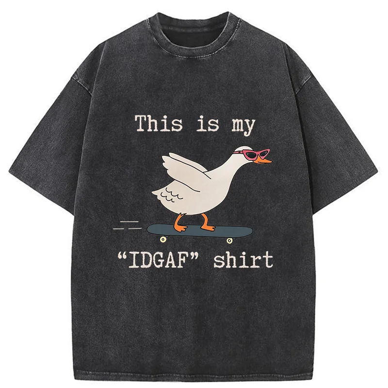 Tokyo-Tiger Goose Skateboard Washed T-Shirt