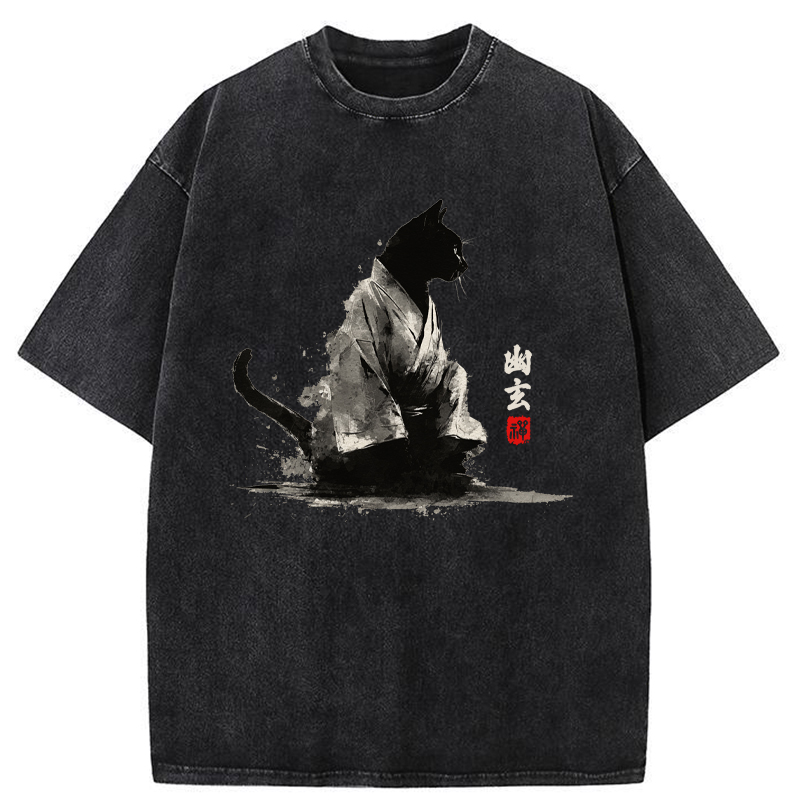 Tokyo-Tiger Depths Of Stillness Washed T-Shirt