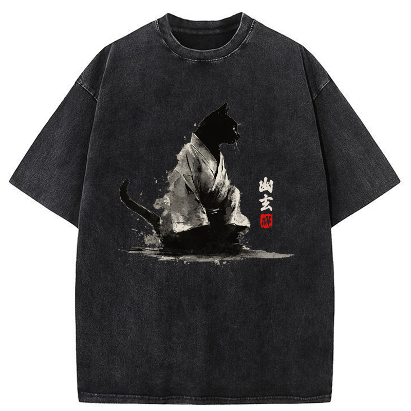 Tokyo-Tiger Depths Of Stillness Washed T-Shirt