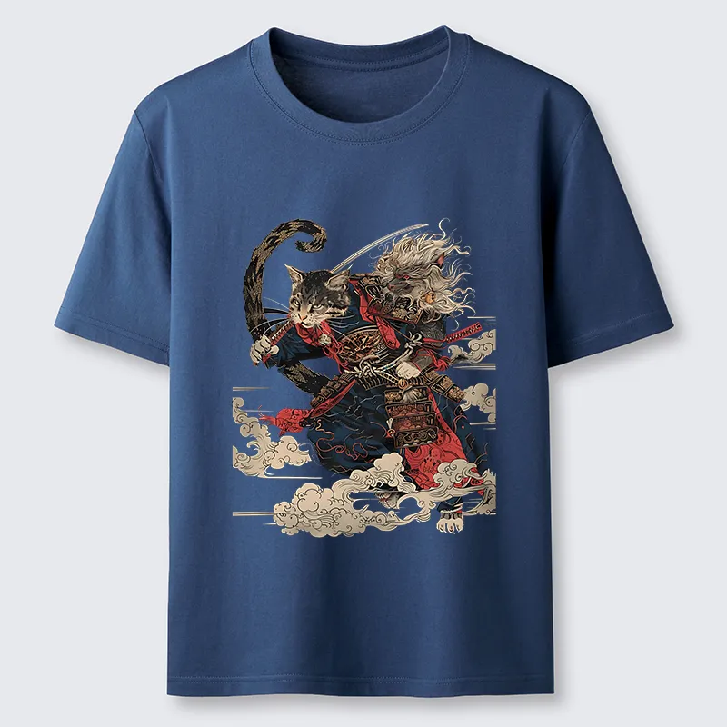 Tokyo-Tiger Gorgeous Samurai Cat Classic T-Shirt