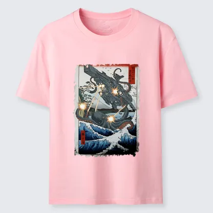 Tokyo-Tiger Octopus VS Spaceship Classic T-Shirt