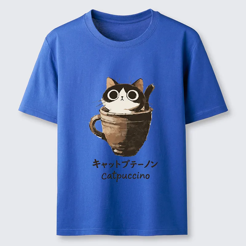 Tokyo-Tiger Cat Cappuccino Classic T-Shirt