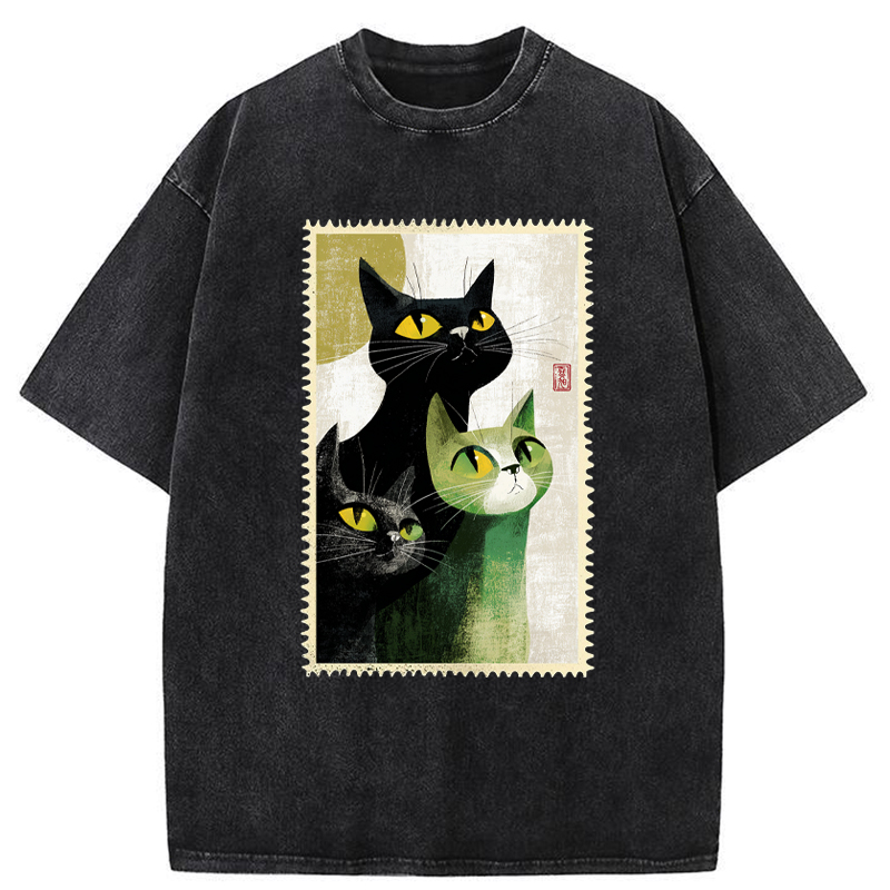 Tokyo-Tiger Three Small Silences Washed T-Shirt