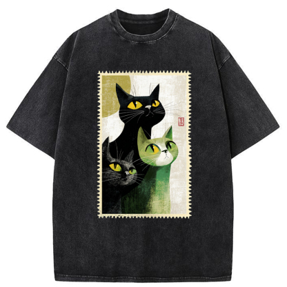 Tokyo-Tiger Three Small Silences Washed T-Shirt